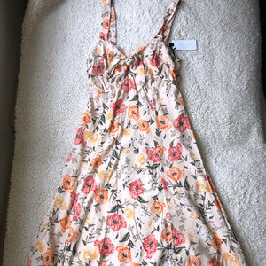 Peach Floral ASTR Dress